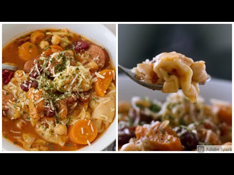 Simple Sausage Tortellini Soup