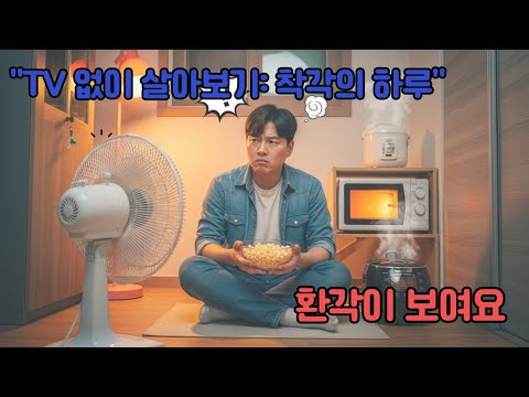 TV 없이 살아보기: 착각의 하루