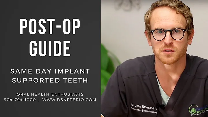 Post-Operative Guide To Same Day Implant Supported Teeth