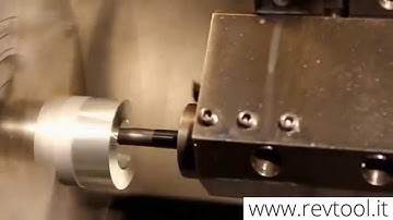 Keyway with Relief Groove on CNC Lathe with REV Broaching Tool