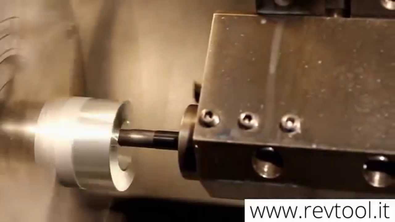 Keyway with Relief Groove on CNC Lathe with REV Broaching Tool YouTube