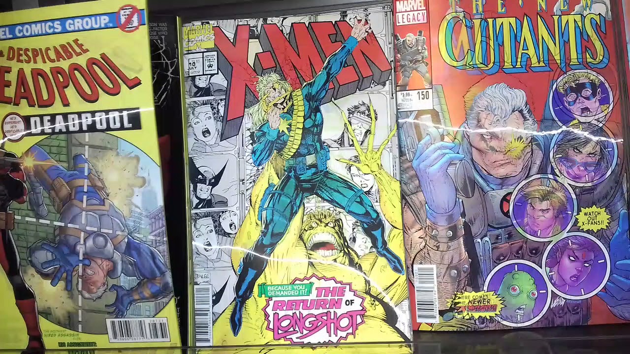 Marvel lenticular covers