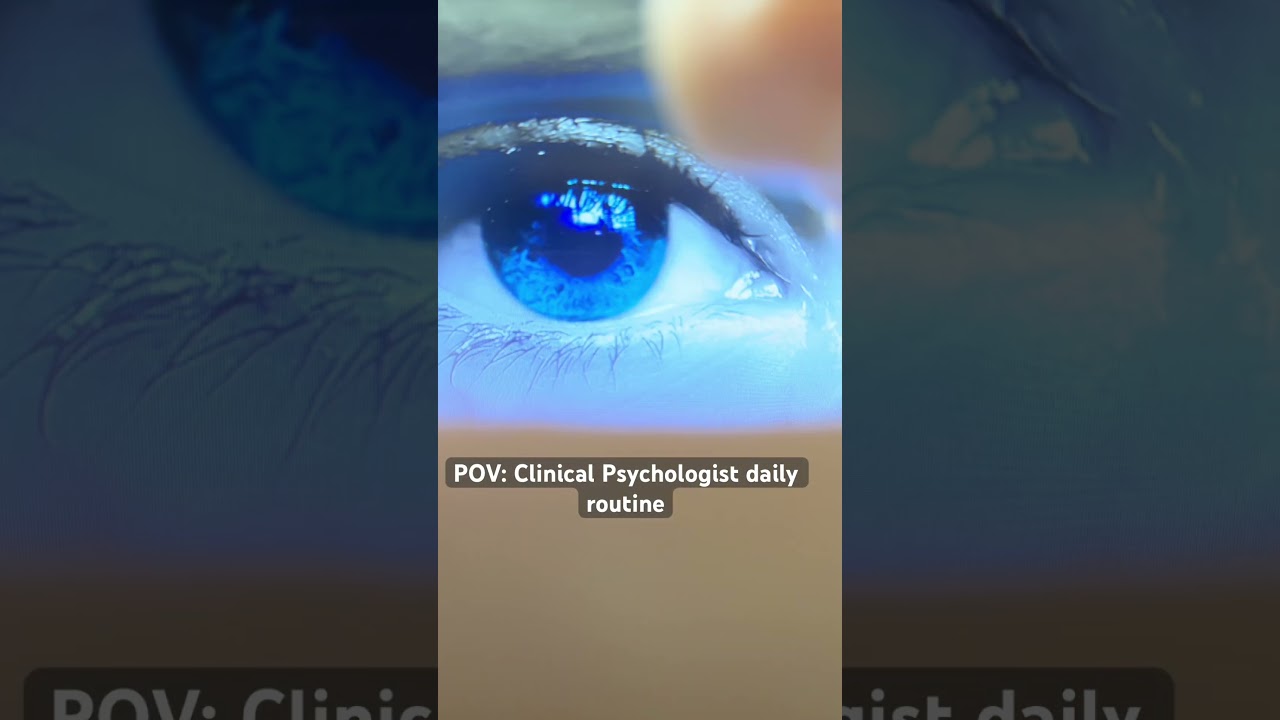 Daily routine of clinical psychologist 