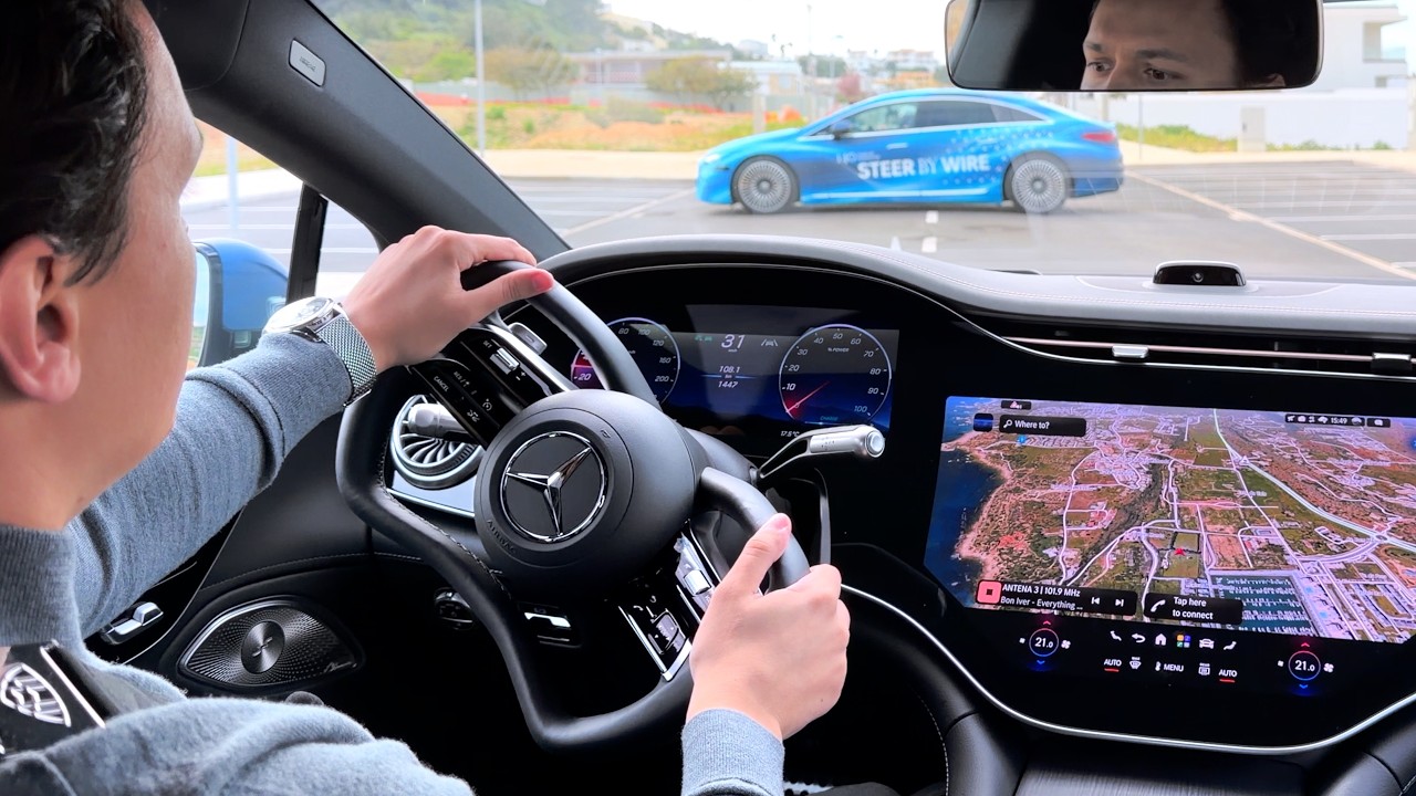 2027 Mercedes EQS NEW Steer by Wire Electric S Class Full Review - YouTube