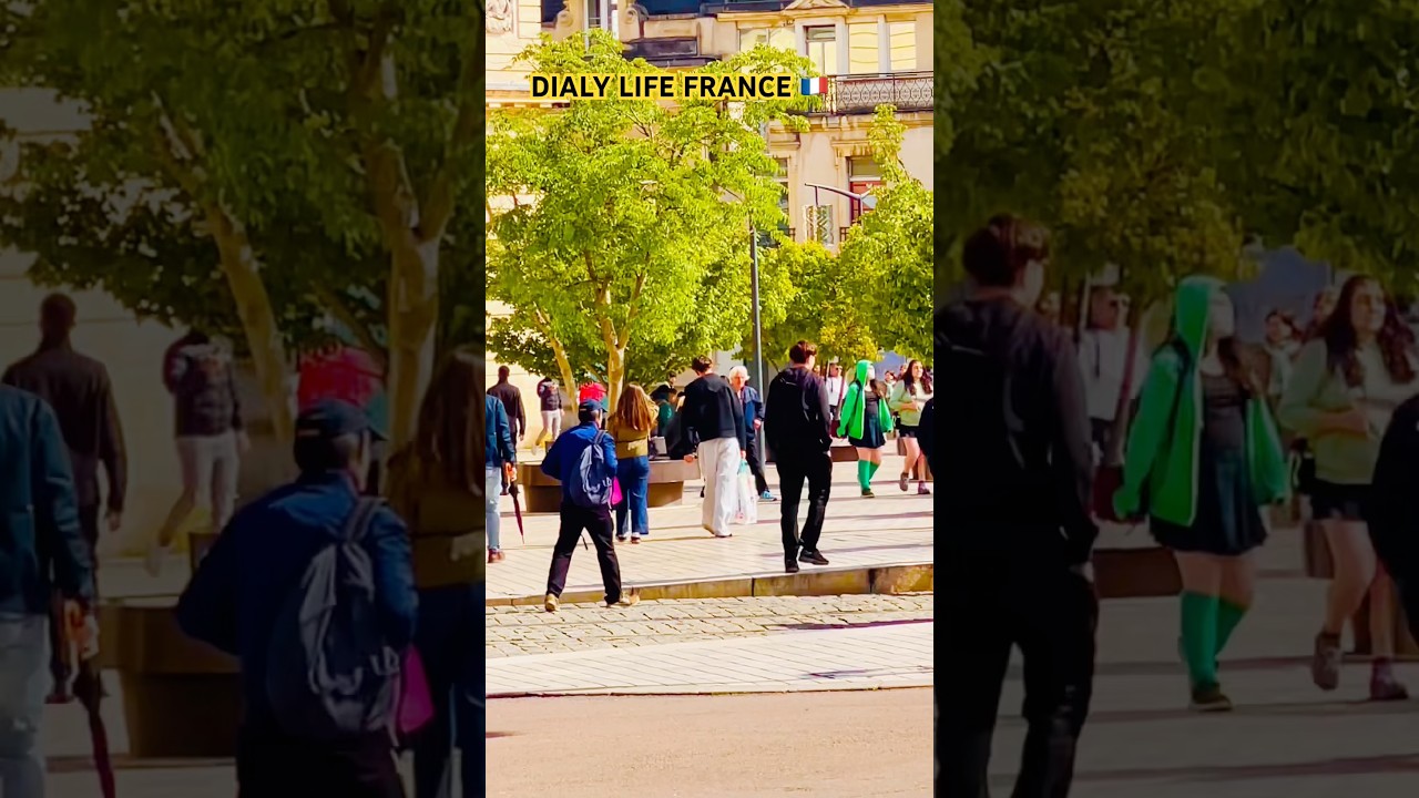 📍France Spring walk  #parisroad #travel #france #shortsfeed #shorts #fypシ #india #ytshorts #fyp