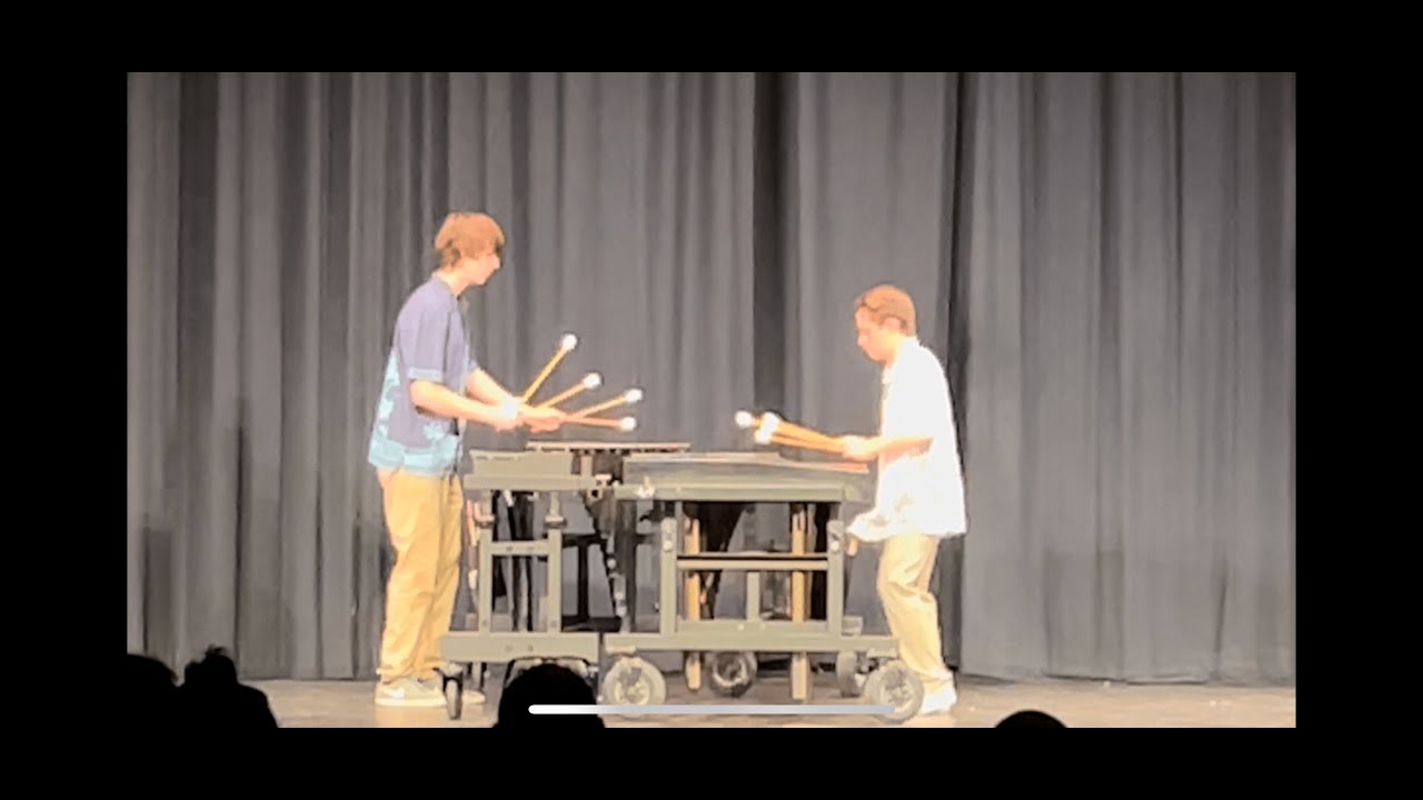 The Pathway, a marimba duet by Drew Gibbs. Performed by Drew Gibbs and Ethan Morton