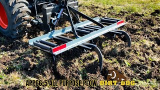 The APP665 All Purpose Plow in action