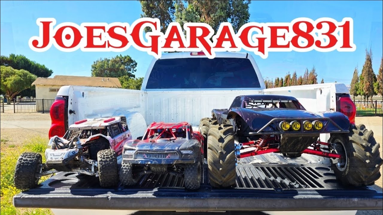 Quick Bash Session,  Losi 5ive-t,  Losi Super Rock Rey, Arrma Mojave 6s Blx