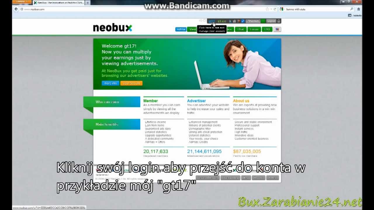 NeoBux jak zlecić wypłatę? / NeoBux - how request payout?