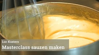 Masterclass sauzen maken met Luc Kusters