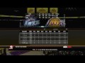 NBA 2K10 Utah Jazz vs. Los Angeles Lakers - Playoff Game 1 Box Score
