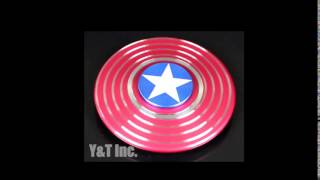 ハンドスピナー　キャプテンアメリカ　CAPTAIN AMERICA mqdefault.jpg