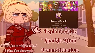 Explaining the " @Sparkle_Afton " drama/situation. ┆+┆ RANT + Using Voice over. (DESC) ★