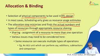 Lecture 21:Embedded System Design and Validation #swayamprabha