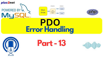 PHP PDO Error Handling: Best Practices for Database Connections #php #pdo #mysql #error