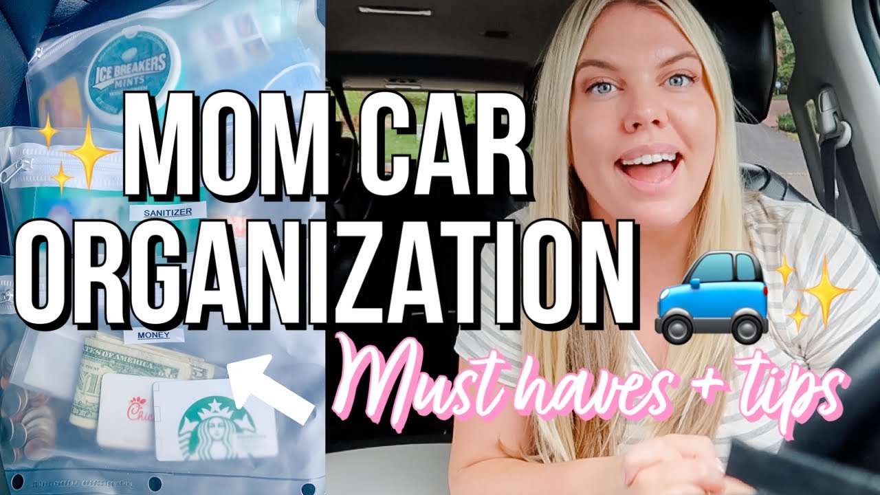 Tips to Help Keep Your Car Clean - The Organized Mom