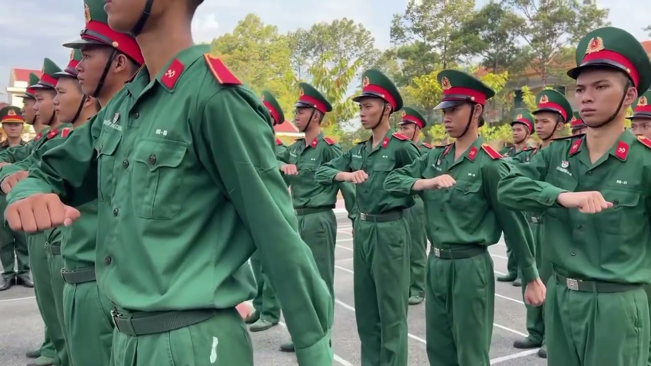 Nét đẹp chính quy của học viên trong học tập, rèn luyện