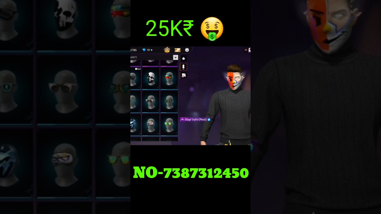 🔥 25,000₹ Free Fire ID 😱 | Rare Bundle + Legendary Items 💎 | FF ID For Sale