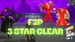 3 Star Clear WITHOUT Escanor or Daisy (True F2P Guide) Timespace Junction Marmas