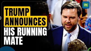 J.D. Vance Formally Selected As Vice Presidential Nominee at RNC | US Elections | N18G