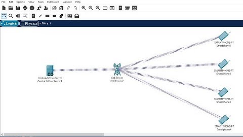 How To Configure Mobile Tower Lab in Cisco Packet Tracer