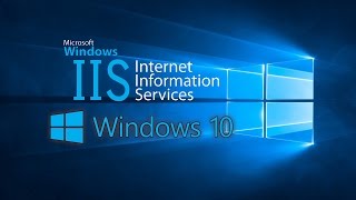 how to install iis in windows 10