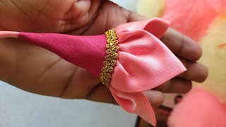 (wow) Easy & Beautiful flowers bali Latkan Making Tutorial / Latkan Design & Stitching #diy2026