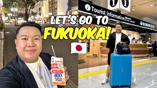 Let's go to FUKUOKA, JAPAN! 🇯🇵 + Eating the Best Ramen & APA Hotel Room Tour! | Jm Banquicio