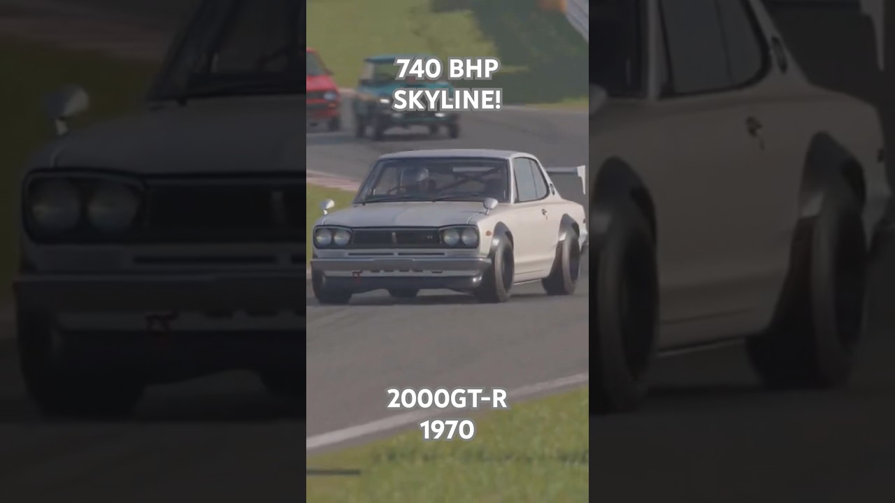 740 BHP SKYLINE 2000GTR 1970! YouTube