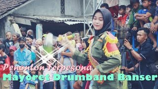 Aksi Keren Drumband Banser Kawengen - Live Kebonbatur Mranggen