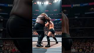 When Wrestlers Face Scary Giants