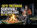 Trapped in a Freezing Mud Bog During a Massive Winter Storm | Solo Survival