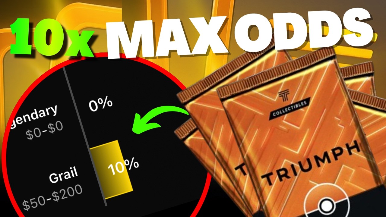 Ripping 10 More Rips By Triumph Packs on MAX ODDS!! (Feat. lil bro)