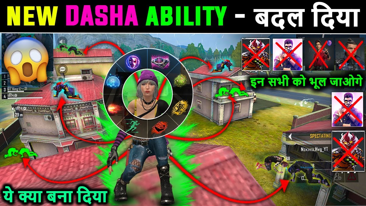 🤯DASHA Character Ability Test & Detail (OB42) | DASHA Character Tips & Tricks | Part - 8