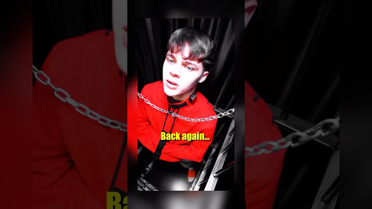 Sentenced to sixty solitary minutes in a STRAITJACKET! 😱