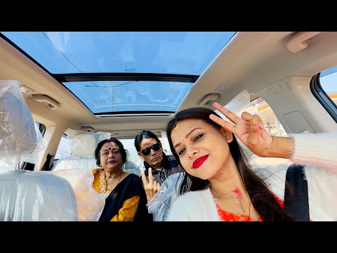 କେମିତି ଆସିଲା ନୂଆ ଗାଡି ! First show travel with the new car vlog || singer Antara Chakraborty vlog