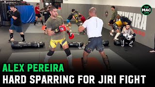 Alex Pereira sparring war ahead of Jiri Procházka fight