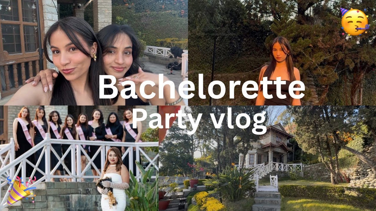 Bachelorette party Vlog 🥳🎉 /Got lost😭/ Krijina Adhikari❤️/