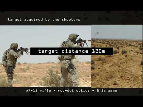 The IWI ARBEL Anti-Drone System | Counter-UAS Demonstration at 120 Meters