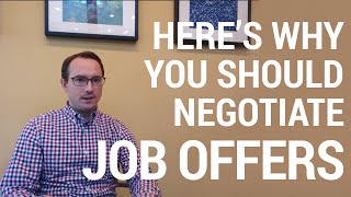 Salary negotiation after you get a job offer can be intimidating and
uncomfortable. grae, head of education at thinkful, dives into common
reasons why people...