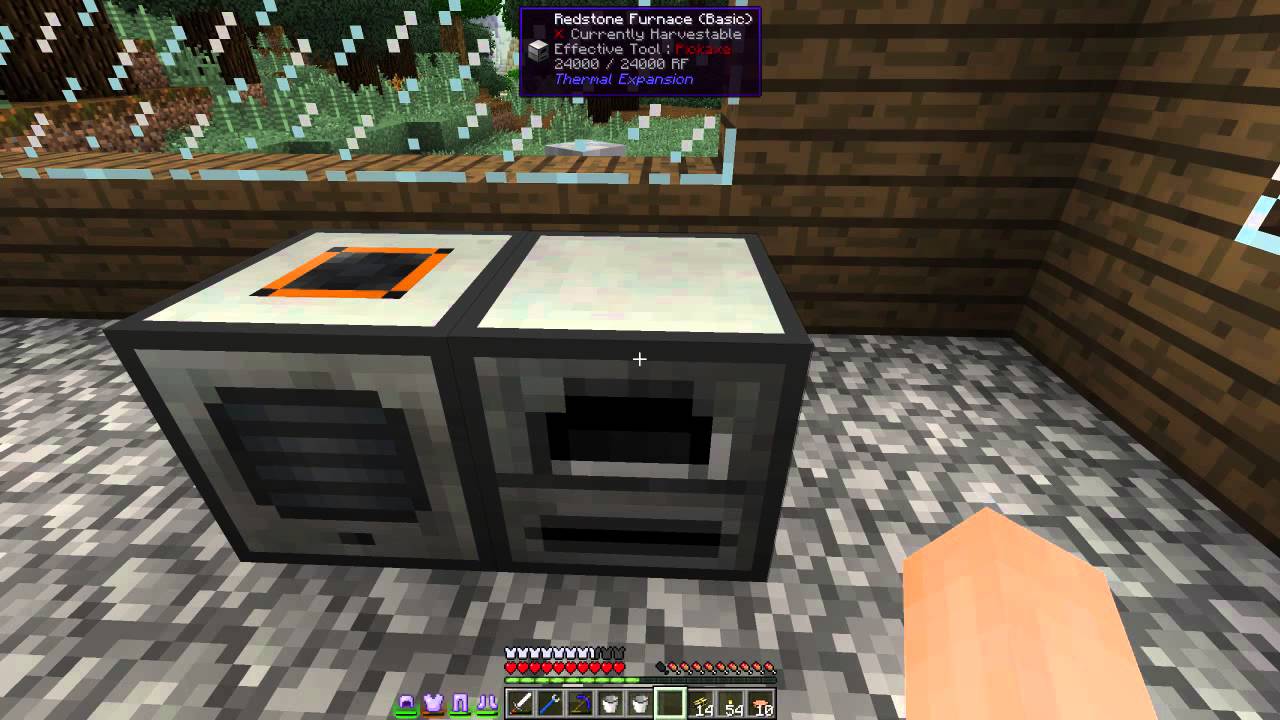 Let's Play MINECRAFT - Ore doubling and power generation. #3
