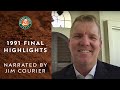 Highlights of 1991 Roland-Garros final narrated by Jim Courier の動画、YouTube動画。