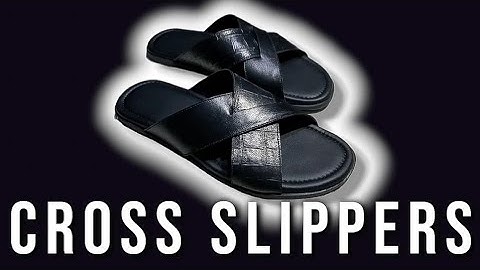 Step-by-Step Guide:✅ DIY Cross Strap Slipper Making Tutorial