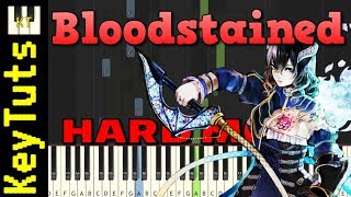 Theme From Bloodstained Ritual Of The Night - Hard Mode Piano Tutorial Synthesia