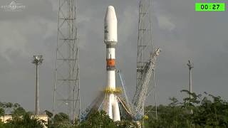 Video - Launch of Arianespace Soyuz VS17 carrying the SES-15 comsat from Kourou