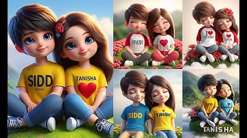 3D Realistic Cute Couple Ai Photo Editing | Bing image Creator Tutorial | Microsoft Bing Ai Editing