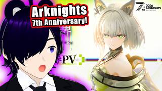 WE ARE SO BACK?! | 7th Anniversary CG Animation PV | Arknights REACTION