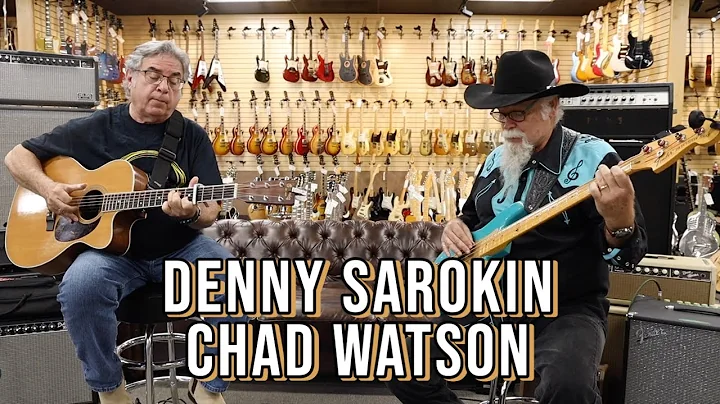 Denny Sarokin & Chad Watson at Norman's Rare Guitars