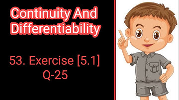 53.Class 12 Ex 5.1 Q25 Math | Chapter 5 | Q25 Ex 5.1 Class 12 Math | Ex 5.1 Q25 Class 12 Math