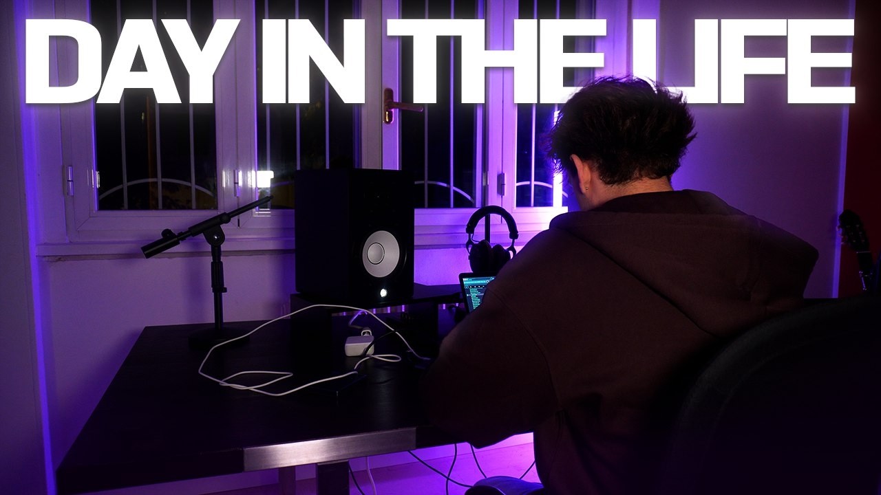 Day in the life of a 18 year old music producer in Milan